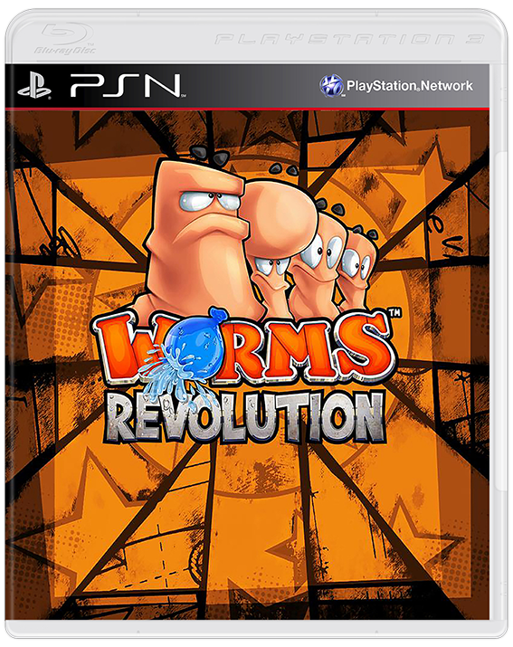 Worms Revolution Collection box art for Playstation 3